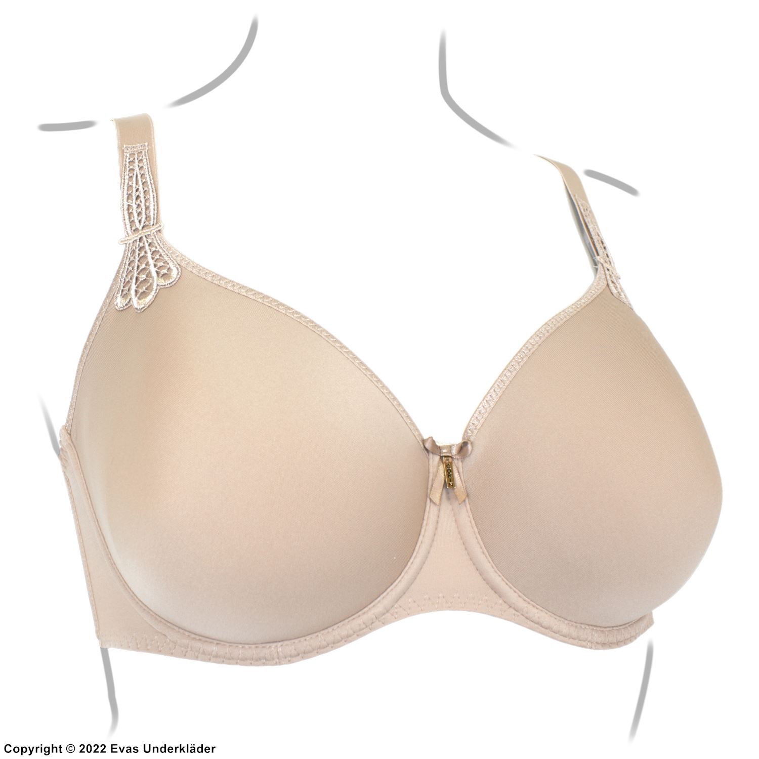Spacer bra, invisible under clothes, B to J-cup